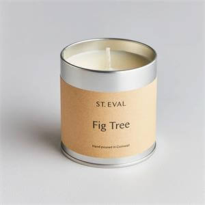 St Eval Fig Tree Scented Tin Candle